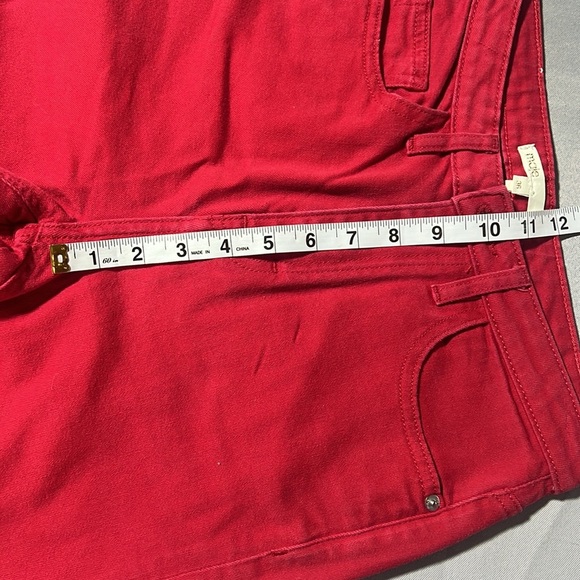 Maje red jeans wide leg - Picture 5 of 10